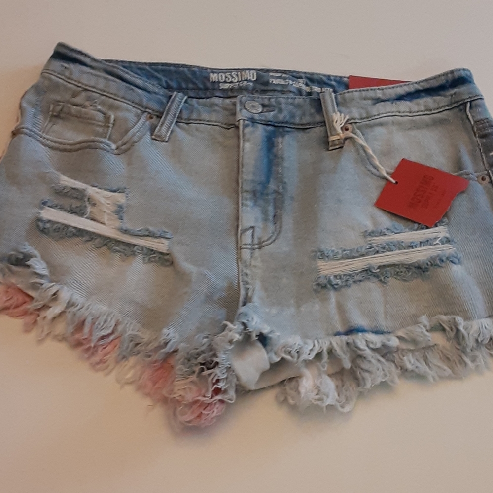 Mossimo high rise Jean shorts NWT